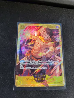 Portgas D Ace OP07-119 SEC 500 Years in the Future One Piece Card Game Japanese - Image 1