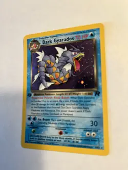 Pokemon Dark Gyarados Team Rocket Holo Rare 8/82 70 HP Stage 1 English Card - Image 2
