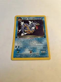 Pokemon Dark Gyarados Team Rocket Holo Rare 8/82 70 HP Stage 1 English Card - Image 3