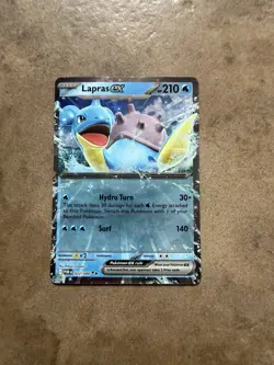 Pokemon TCG Lapras ex 022/088 Perfect Order Pokemon Card NM Near Mint - Image 1