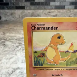 Charmander Pokemon Card 46/102 Original 1995 Base Set Super Rare - Image 3