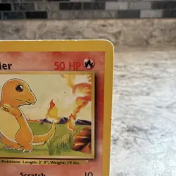 Charmander Pokemon Card 46/102 Original 1995 Base Set Super Rare - Image 4