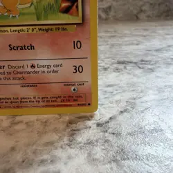 Charmander Pokemon Card 46/102 Original 1995 Base Set Super Rare - Image 5