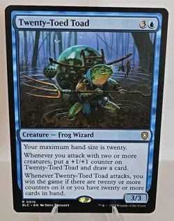 Twenty-Toed Toad MTG Commander: Bloomburrow Regular - Image 1