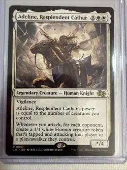 Adeline, Resplendent Cathar Anime (NM Non-Foil) J25-0057 Rare MTG - Image 3