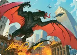 Grendel, Spawn of Knull Art Card (Gold-Stamped Signature) (54) (Marvel's Spider - Image 1