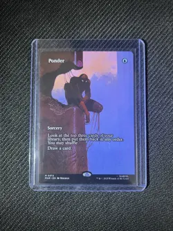 2025 MTG Marvel Spider-Man Ponder (Borderless) 0013 (M) MAR - Image 1