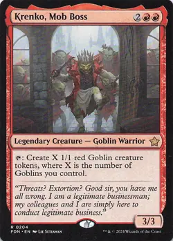 Krenko, Mob Boss Foundations Regular - Image 1