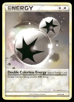 Pokemon Tcg Double Colorless Energy #103 Pokemon HeartGold & SoulSilver NM - Image 1