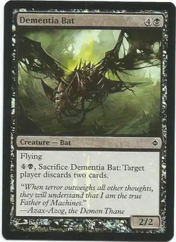 1x Foil - Dementia Bat - Magic the Gathering MTG New Phyrexia - Image 1