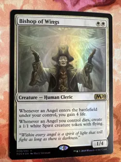 Bishop of Wings R 008-Magic the Gathering Core Set 2020-FOIL - Image 1