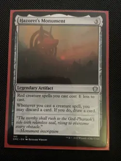 Hazoret's Monument [Dominaria United Commander] M/NM MTG Magic - Image 1
