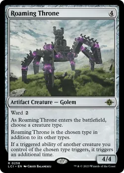 Roaming Throne (258) (The Lost Caverns of Ixalan) Near Mint - Image 1