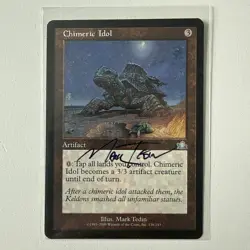1x Signed Chimeric Idol - Prophecy - MTG - LP - FREE SHIPPING - Image 1