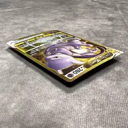 Pokemon Mewtwo VStar 086/078 Pokemon GO SECRET RARE Gold Psy Purge Star Raid - Image 5
