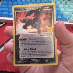 Pokemon TCG Umbreon Gold Star 17/17 Celebrations Classic Collection Holo - Image 1