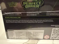 Pokemon TCG Mega Evolution Perfect Order Elite Trainer Box ETB Sealed New - Image 5