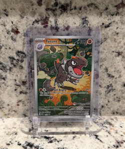 Tyrunt 070 Black Star Promo Pokemon Center Stamped Exclusive - Image 1