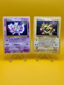 First Movie Promo Mewtwo & Electabuzz WB Movie Set #3 #2 WOTC 1999 Pokemon - Image 1