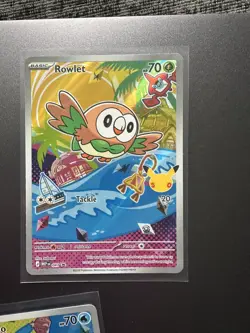 Rowlet, Litten & Popplio First Partner Illustration Collection Promo Set Pokemon - Image 4