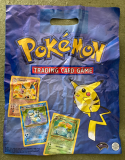 POKEMON CCG/TCG - PROMOTIONAL PLASTIC CARRIER BAG (WOTC 2000) - Image 1