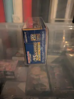 Pokemon 25th Anniversary s8a Japanese Booster Box + 1 promo pack & acrylic case - Image 5