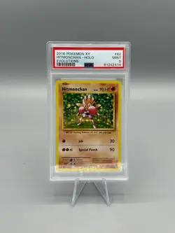 2016 Pokemon XY Evolutions Hitmonchan Holo #62 PSA 9 - Image 1