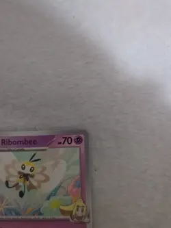 Play! Stamp Pokemon Prize Pack Series 7 Journey 067/159 Lillie's Ribombee - Image 3