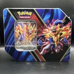 Pokemon TCG: V Sword & Shield Legends of Galar Tin - Zamazenta V NEW Sealed - Image 1