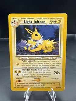 Pokemon Light Jolteon 48/105 Neo Destiny Regular - Image 1