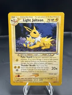 Pokemon Light Jolteon 48/105 Neo Destiny Regular - Image 2