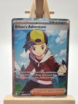 Ethan's Adventure - 221/182 - Pokemon Destined Rivals Ultra Rare NM - Image 1