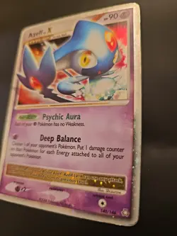 Pokemon TCG Azelf LV.X Legends Awakened 140/146 2008 - Image 3