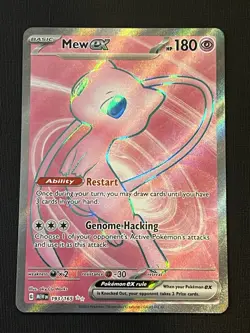 Pokemon TCG Mew ex 193/165 Sv: Scarlet & Violet 151 Holo NM - Image 1