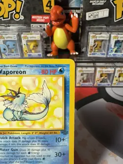Vaporeon 28/64 Jungle Regular Pokemon TCG WOTC NM-LP - Image 3