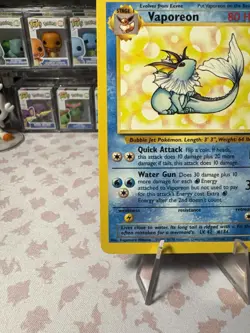 Vaporeon 28/64 Jungle Regular Pokemon TCG WOTC NM-LP - Image 4