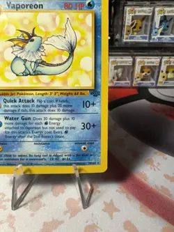 Vaporeon 28/64 Jungle Regular Pokemon TCG WOTC NM-LP - Image 5