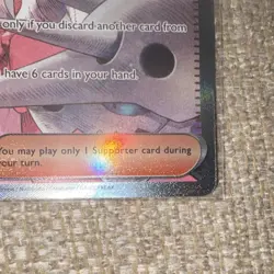 Pokemon Iris's Fighting Spirit Trainer Full Art Ultra Rare Holo 292/217 - Image 4