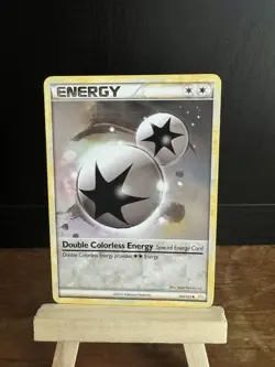 Pokemon Double Colorless Energy 103/123 Heartgold & Soulsilver Regular (4 count) - Image 2