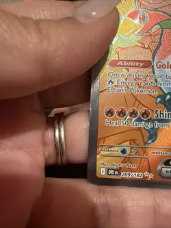 Ethan's Ho-Oh ex Full Art 209/182 Pokemon TCG Destined Rivals NM Pack Fresh - Image 5