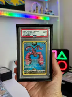 GALARIAN MOLTRES #284 | 2023 POKEMON SWSH BSP CROWN ZENITH TIN | PSA 9 - Image 1