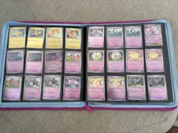 TCG Pokemon Phantasmal Flames Master Set (Almost Complete) w/ Vault X Binder - Image 4