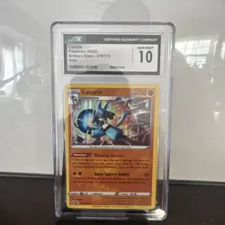 Pokemon 2022 Brilliant Stars Lucario #079 Holo GEM 10 - Image 1