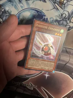 Yu-Gi-OH! Adhesive Explosive SOI-EN011 Unlimited Ultimate Rare LP (CS) - Image 4