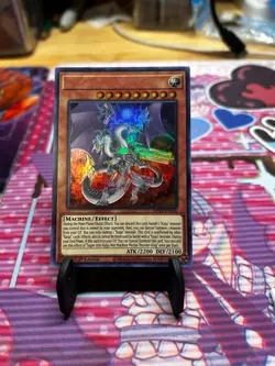 Yugioh Anti-Kaiju War Machine Mecha-Thunder-King MP20-EN036 No Name Misprint - Image 1