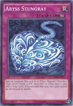 Abyss Stungray - CROS-EN077 - Common - Unlimited Edition - Lightly Played - Image 1