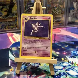 Pokemon TCG Haunter Base 21/62 Fossil Set 1999 Non Holo Rare - Image 1
