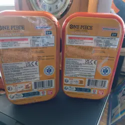 One Piece TCG 2 Mini Tin Pack | Set Vol 2 both artworks | New Sealed English - Image 2