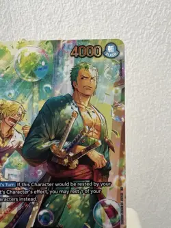 One Piece Roronoa Zoro SP OP14-EB04/PRB02-006 English NM - Image 2