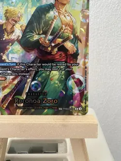 One Piece Roronoa Zoro SP OP14-EB04/PRB02-006 English NM - Image 3